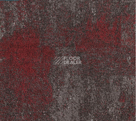 Ковровая плитка Milliken Comfortable Concrete 2.0 udr 133-109-05 Currant Red фото 1 | FLOORDEALER